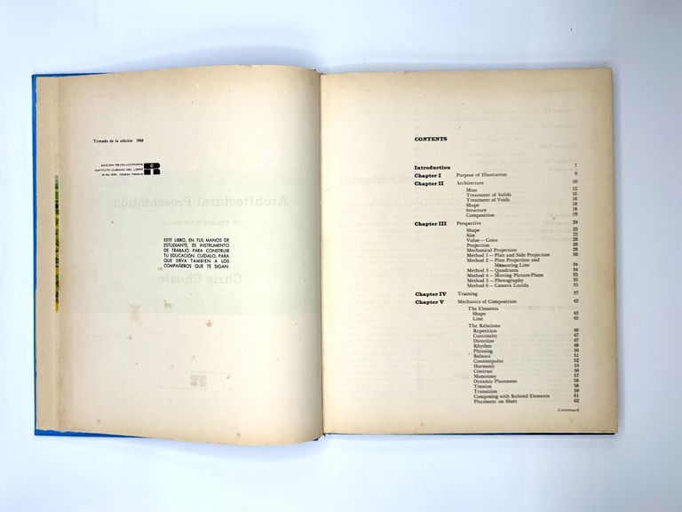 Architectural Presentation in Opaque Watercolor: Theory and Technique (Edición Revolucionaria, Instituto Cubano del Libro) - Image 3
