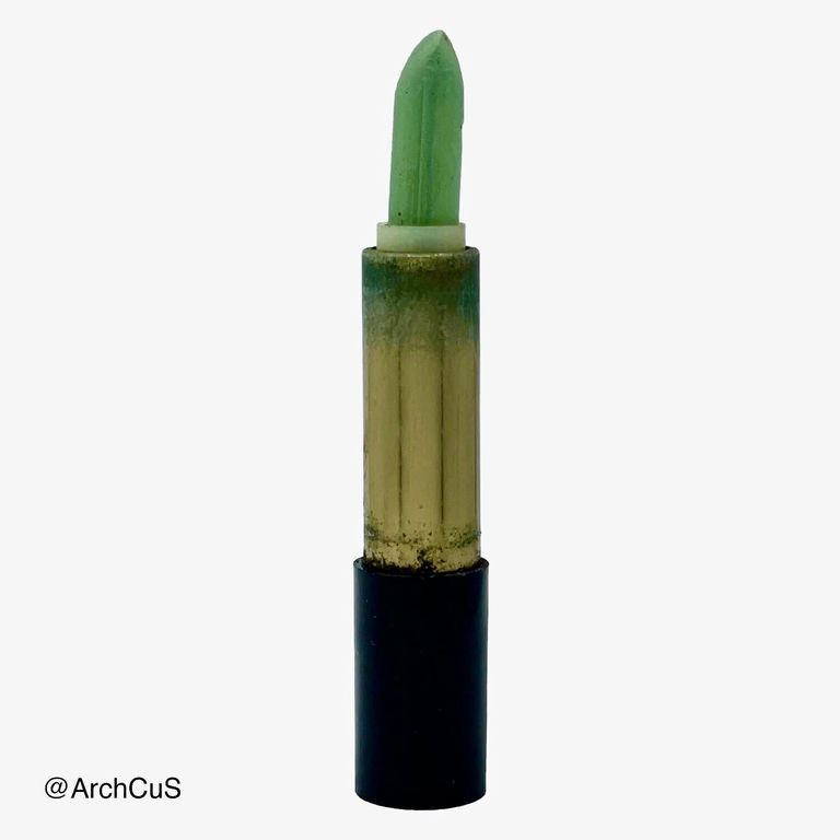 "Fantasía" swivel eyeshadow stick, shade Verde Nilo - Image 2
