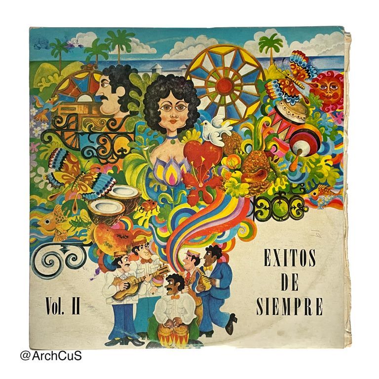 LP record "Exitos de siempre Vol. II" (Guamá / EGREM, LDG-2018)