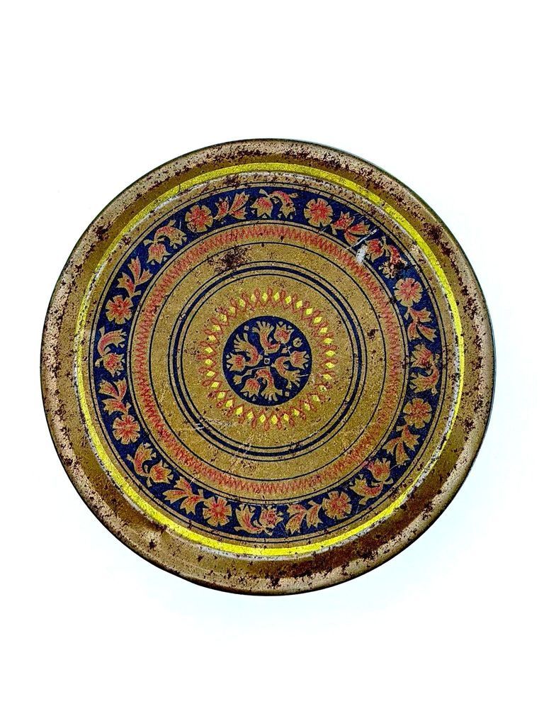 Decorative lithographed tin (round slip-lid canister) - Image 3
