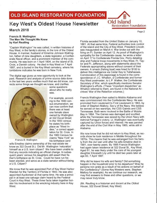 OIRF Newsletters