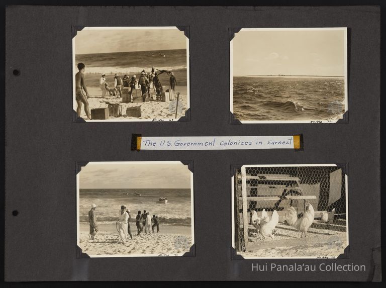 Images of men bringing supplies ashore 2 picture number 1