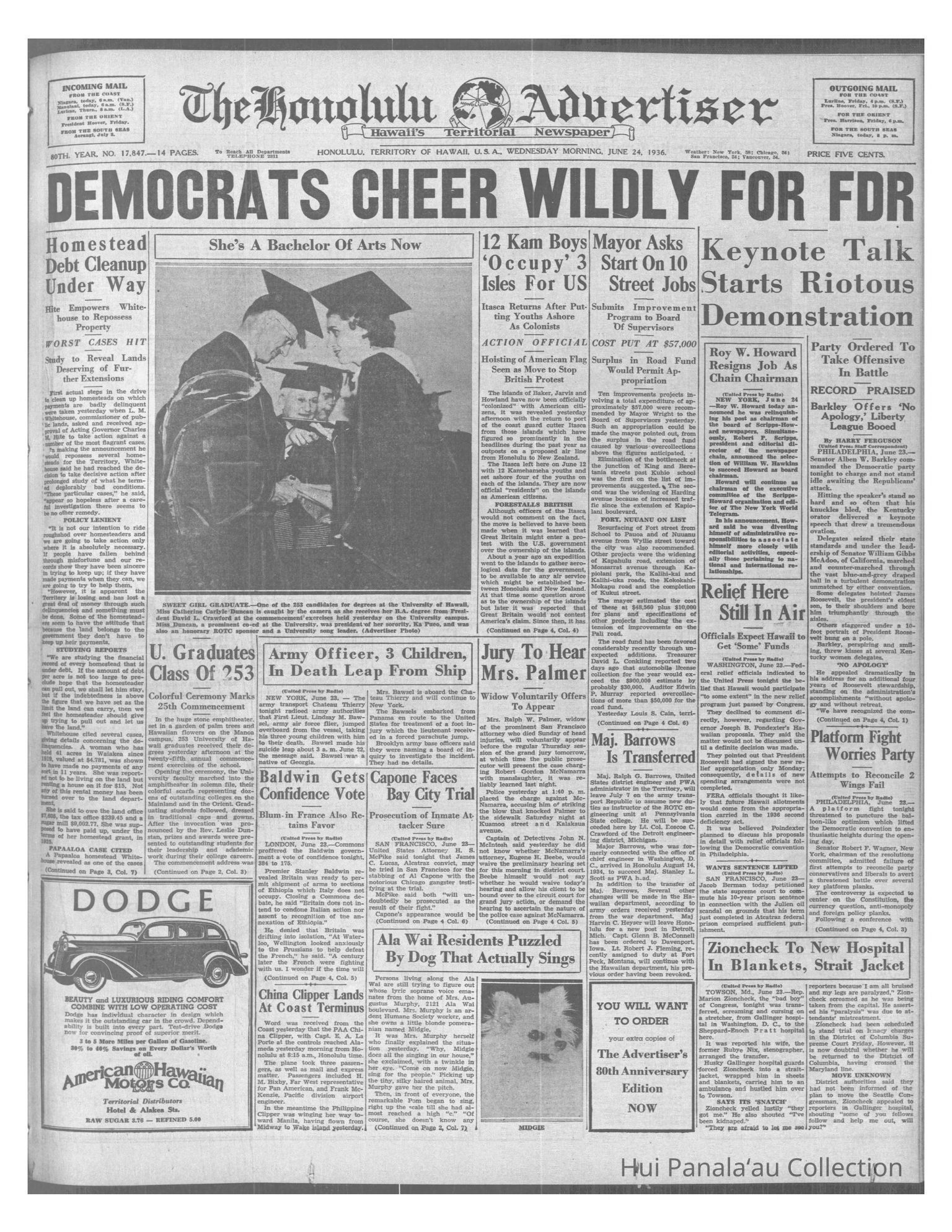 Collection: Honolulu Advertiser