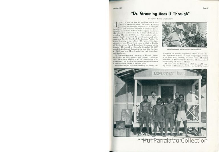 Dr. Gruening sees it through picture number 1