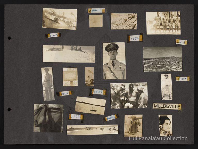 Black...Kenner... 1935..Surf...Reef...1937..Sharks...1936...Darey...MILLERSVILLE