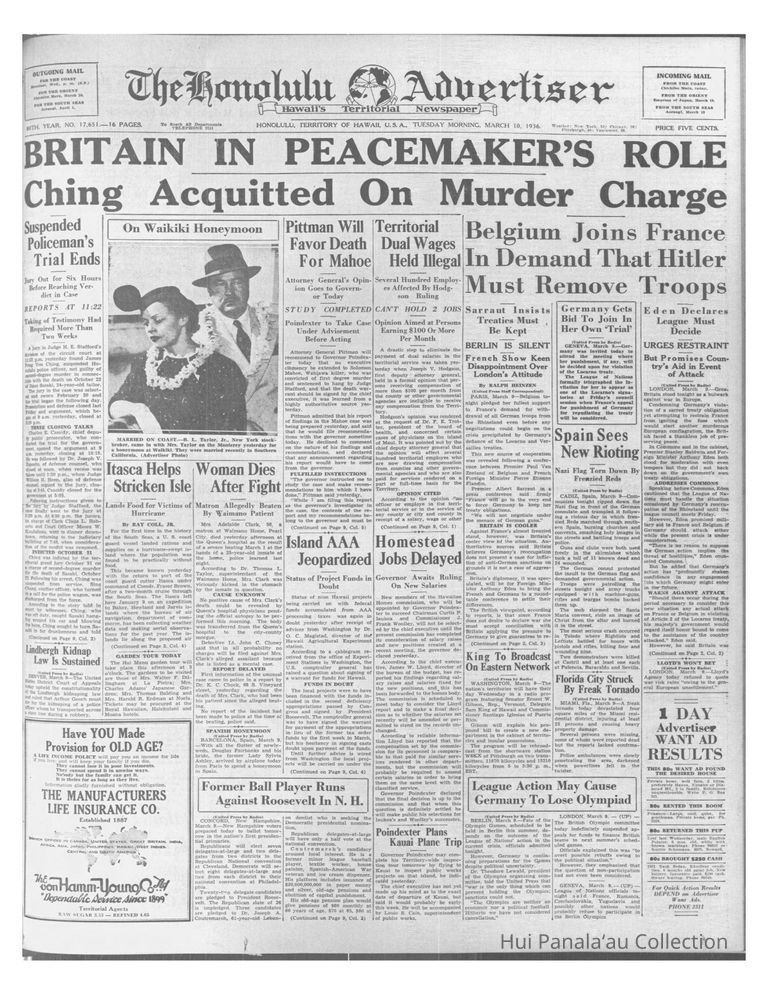 Itasca Helps Stricken Isle Lands Food for Victims of Hurricane picture number 1