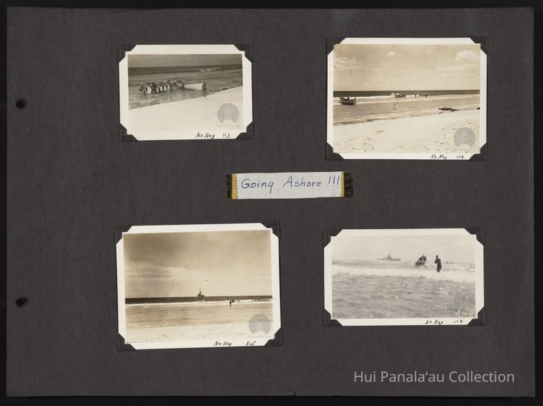 Images of men bringing supplies ashore picture number 1