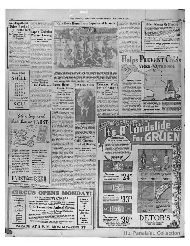 Kam Boys Home From Equatorial Islands picture number 1