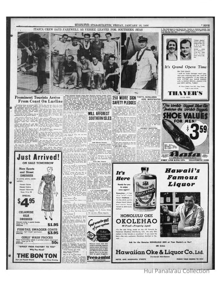 Itasca Crew Says Farewell As Vessel leaves For Southern Seas picture number 1