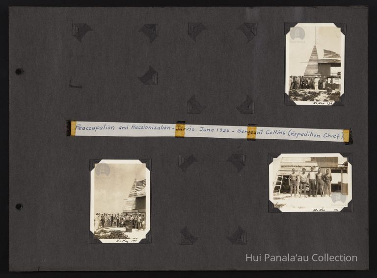 Reoccupation and Recolonization -Jarvis, June 1936 - Sergeant Collins (Expedition Chief)