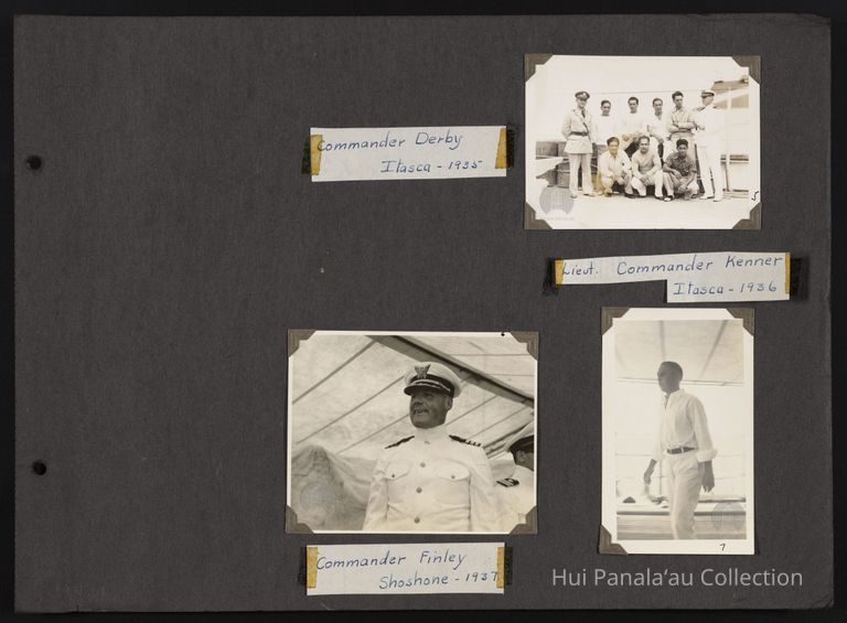 Images of project commanders aboard the Itasca, 1935 - 1937 picture number 1