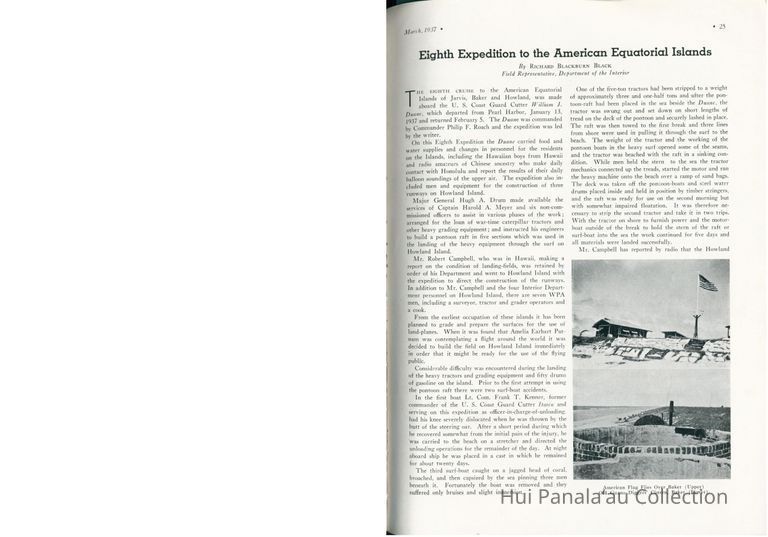 Eighth expedition to the American Equatorial Islands picture number 1