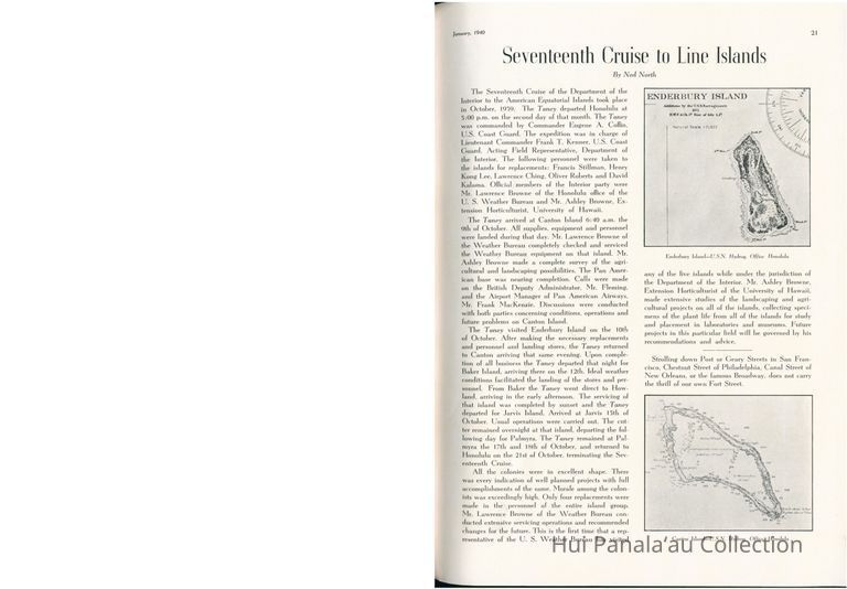 Seventeenth cruise to Line Islands picture number 1