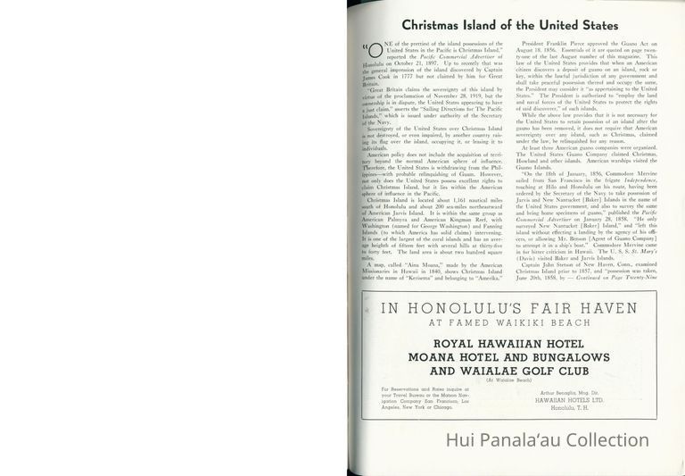 Christmas Island of the United States, Oct. 1938 picture number 1