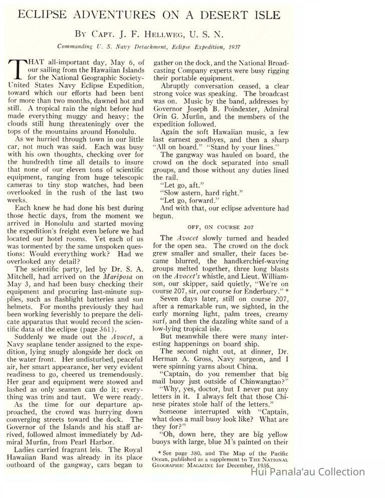 Eclipse Adventures On a Desert Isle picture number 1