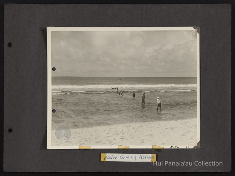Water Coming Ashore