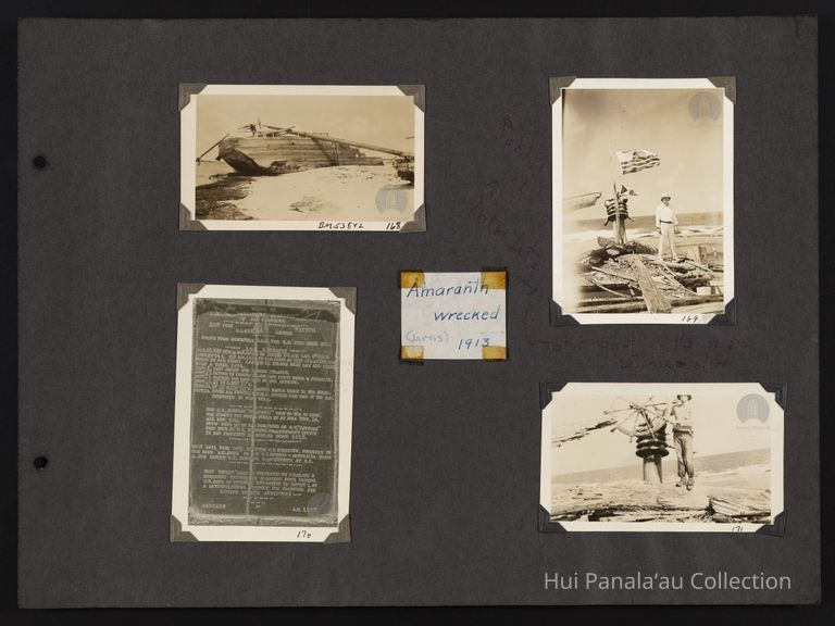 Images of the Amaranth wreck on Jarvis Island picture number 1