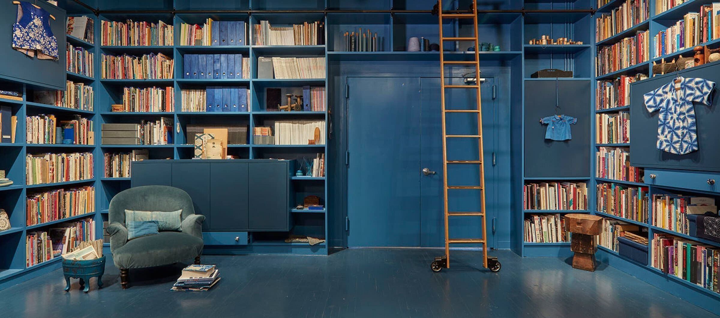 BLUE: The TATTER Textile Library hero image