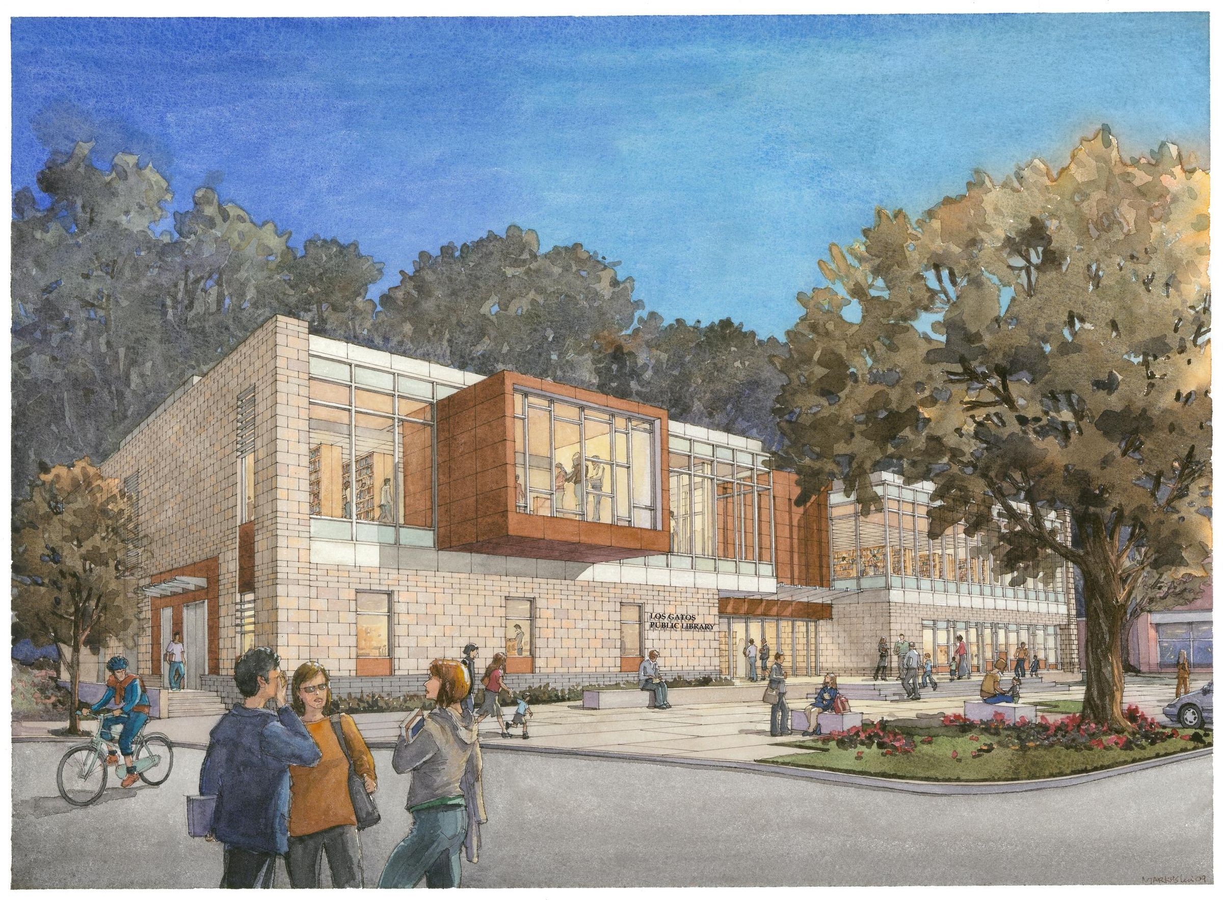 Los Gatos Library hero image