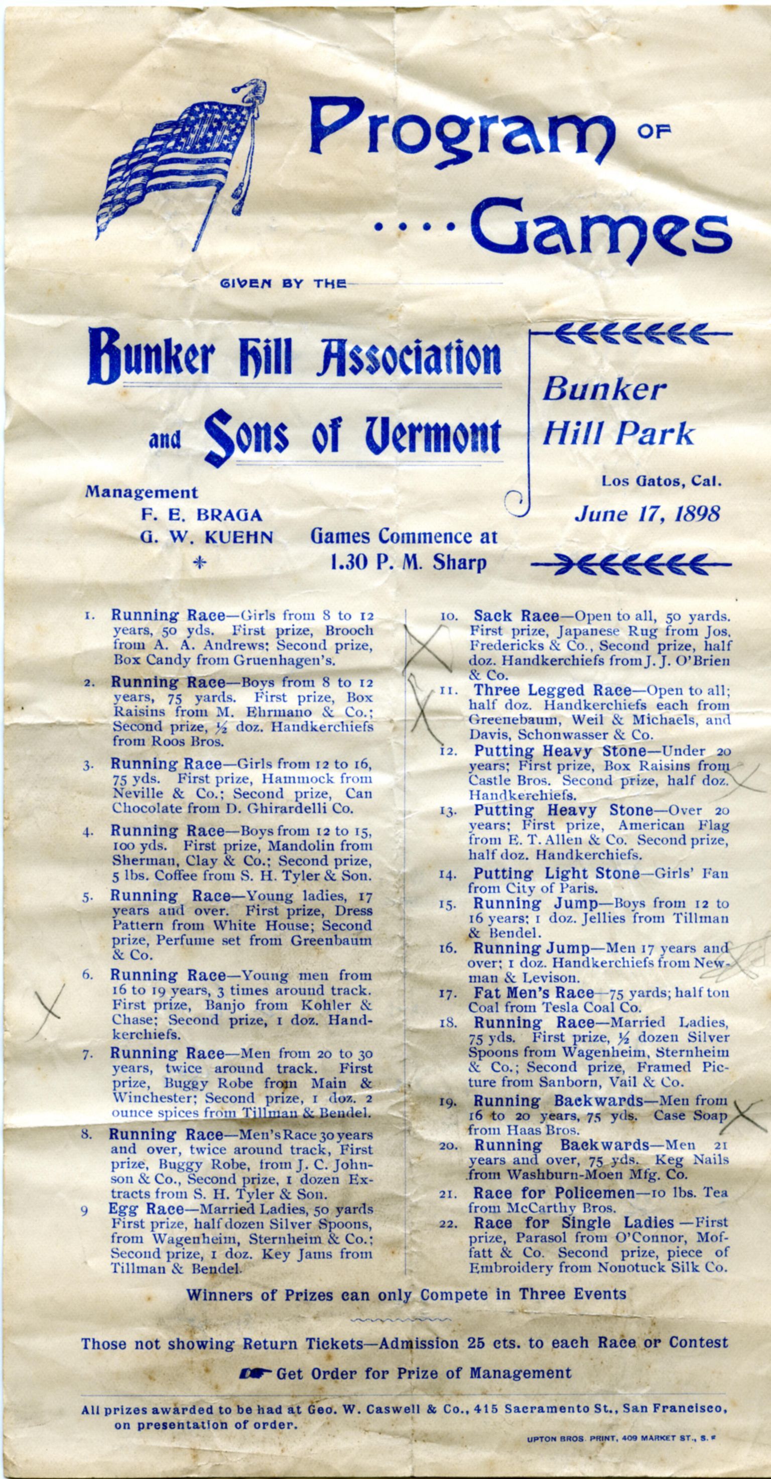 Bunker Hill Park Programs