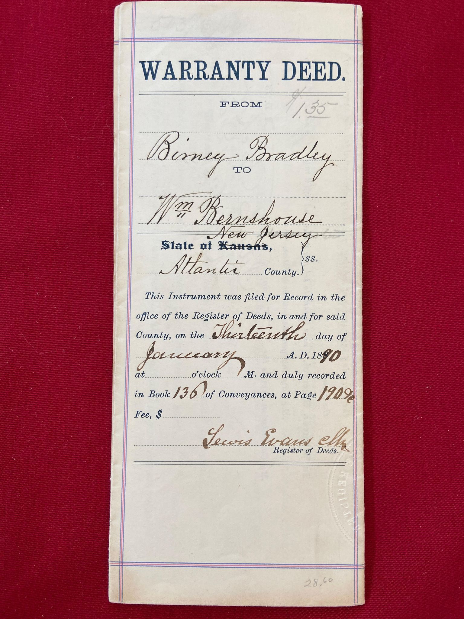 Mortgages, Deeds, and Searches