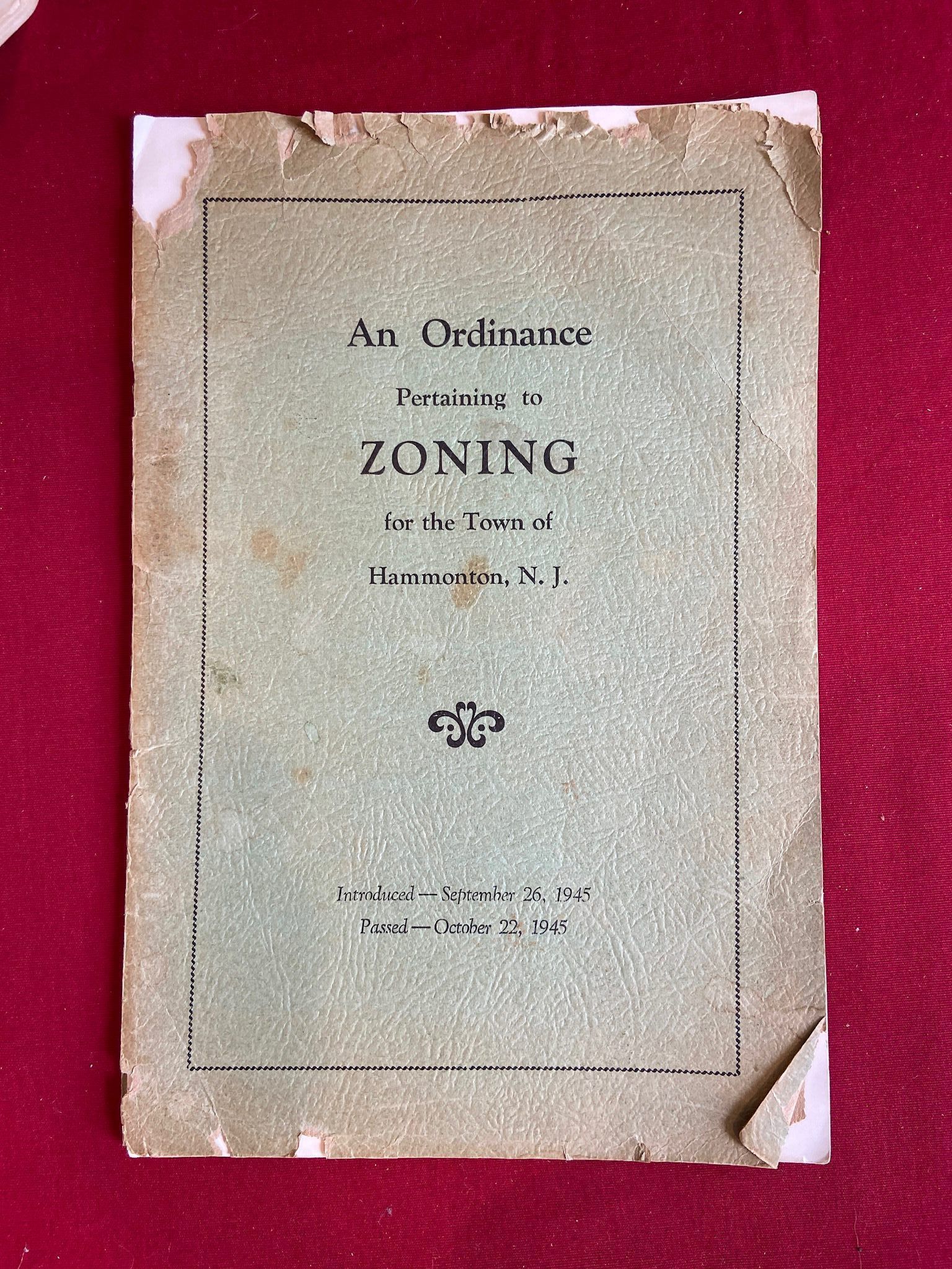 Ordinances