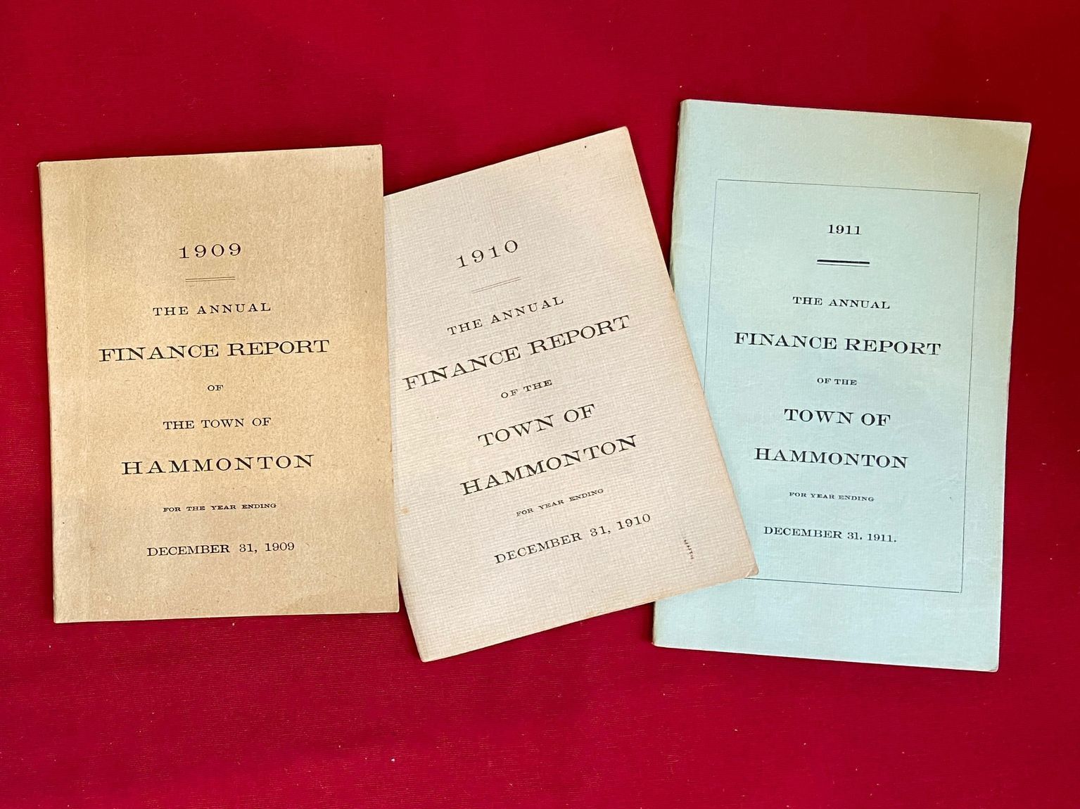 Town of Hammonton- Official Publications