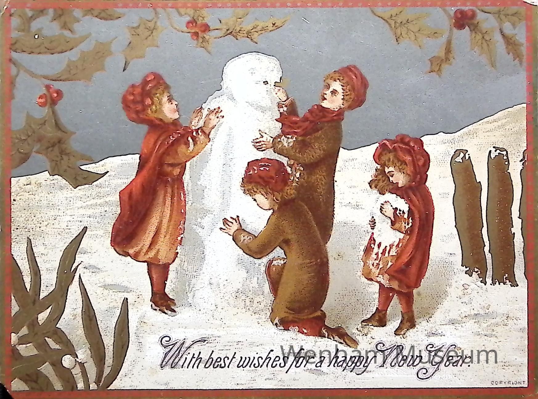          Card, Christmas picture number 1
   