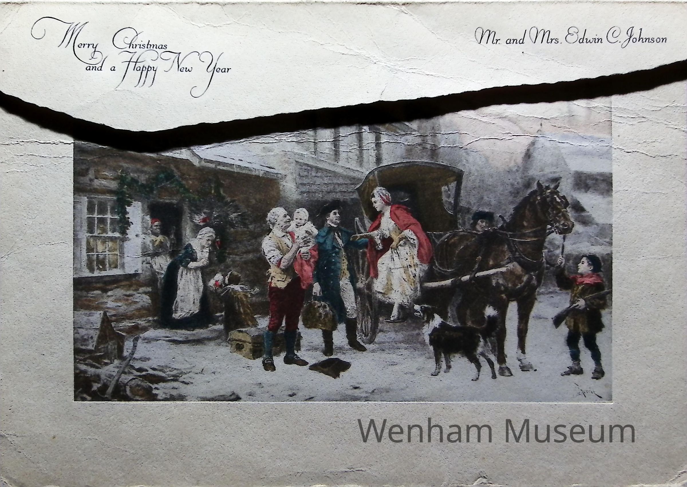          Card, Christmas picture number 1
   