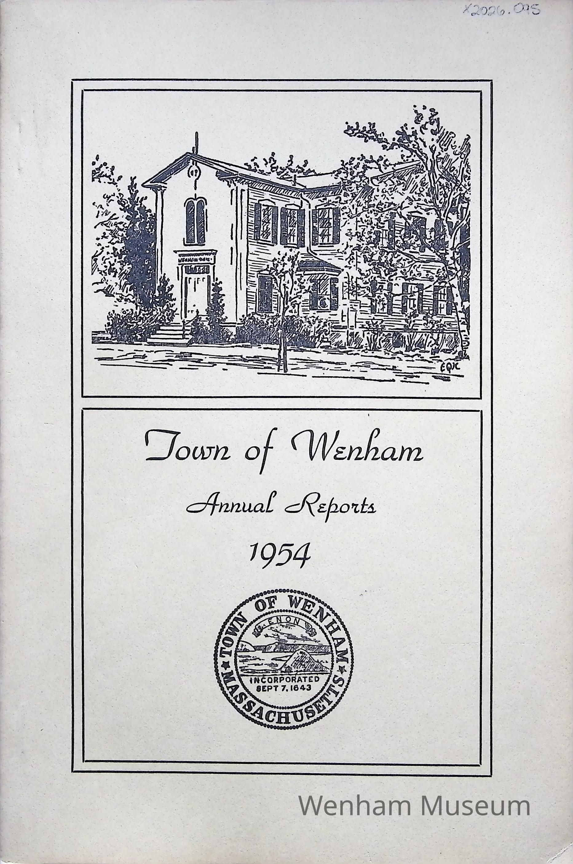          Annual Report, 1954 picture number 1
   