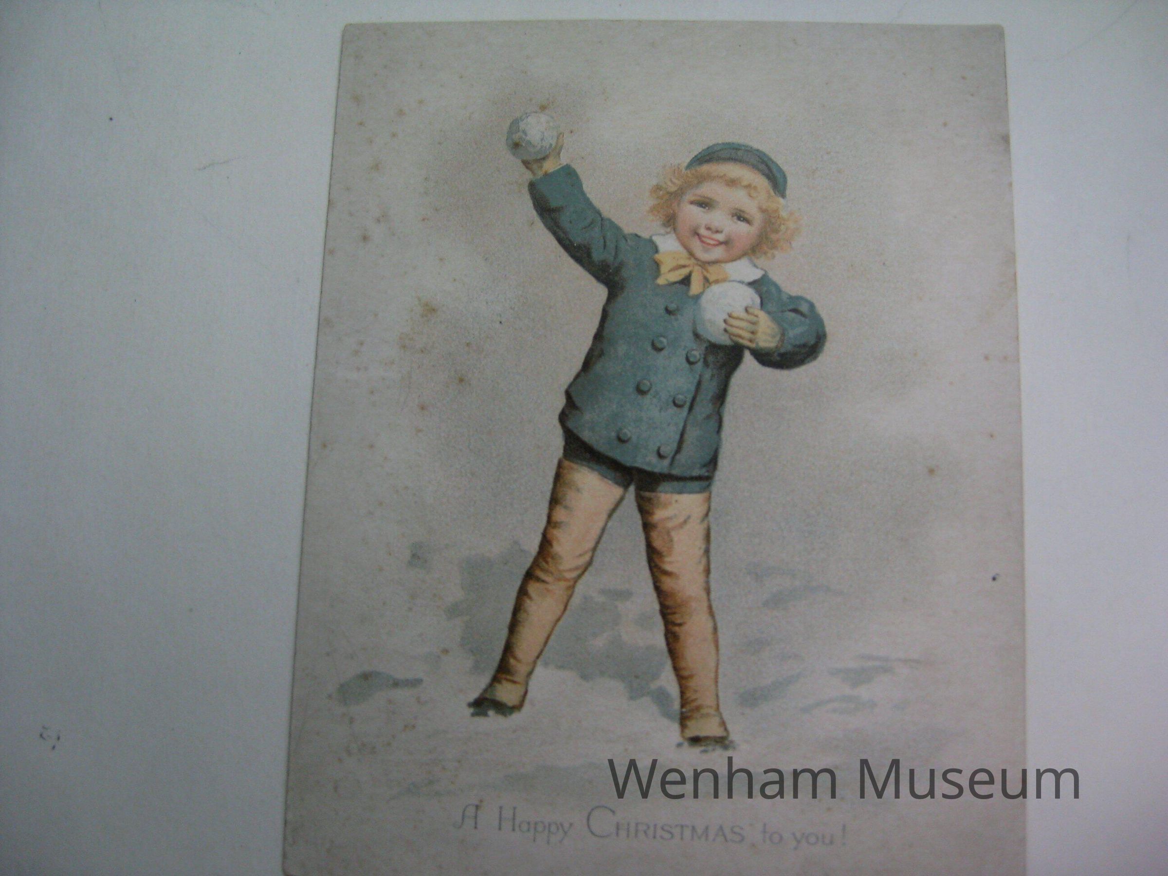          Card, Christmas picture number 1
   