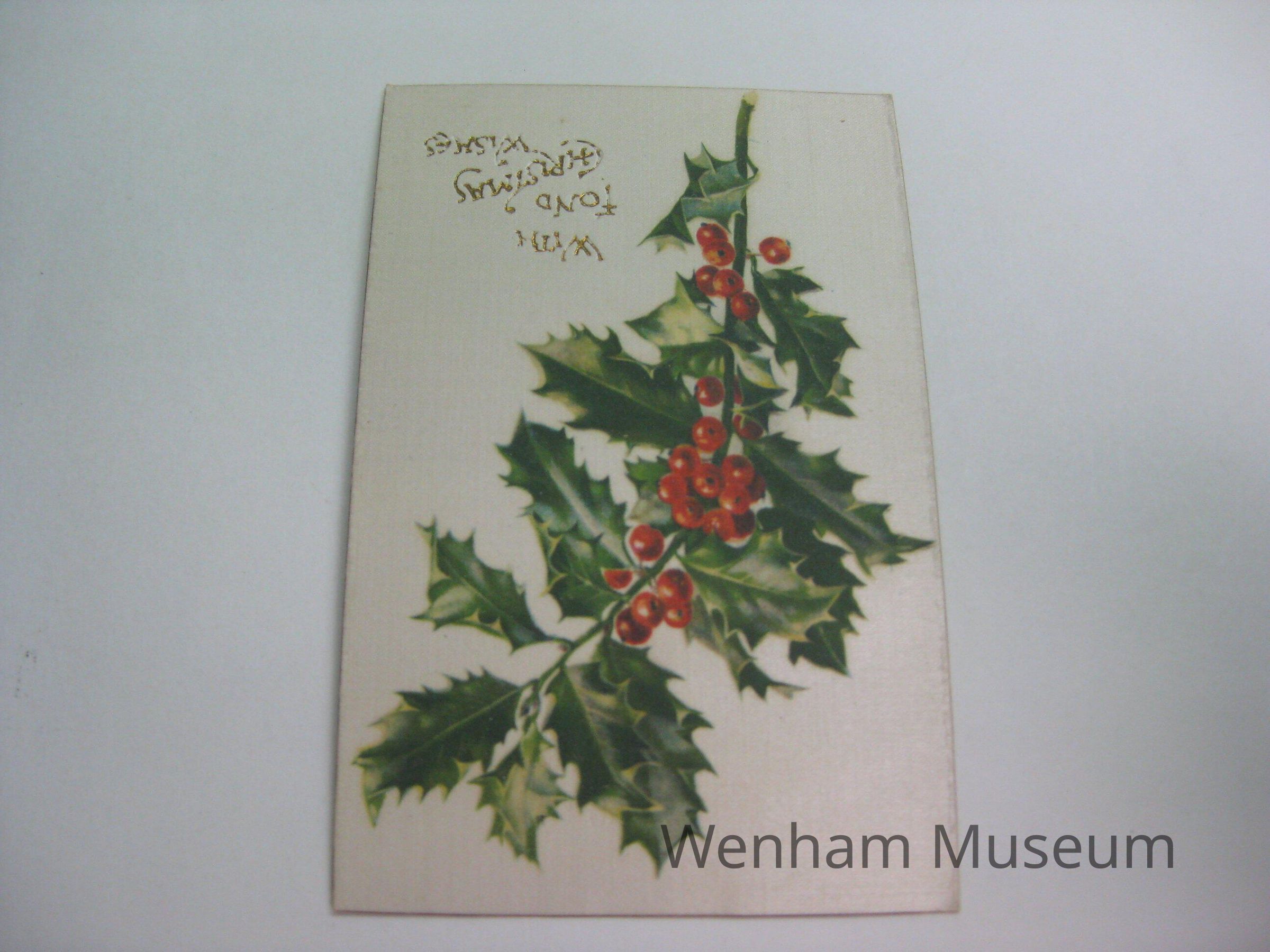          Card, Christmas picture number 1
   