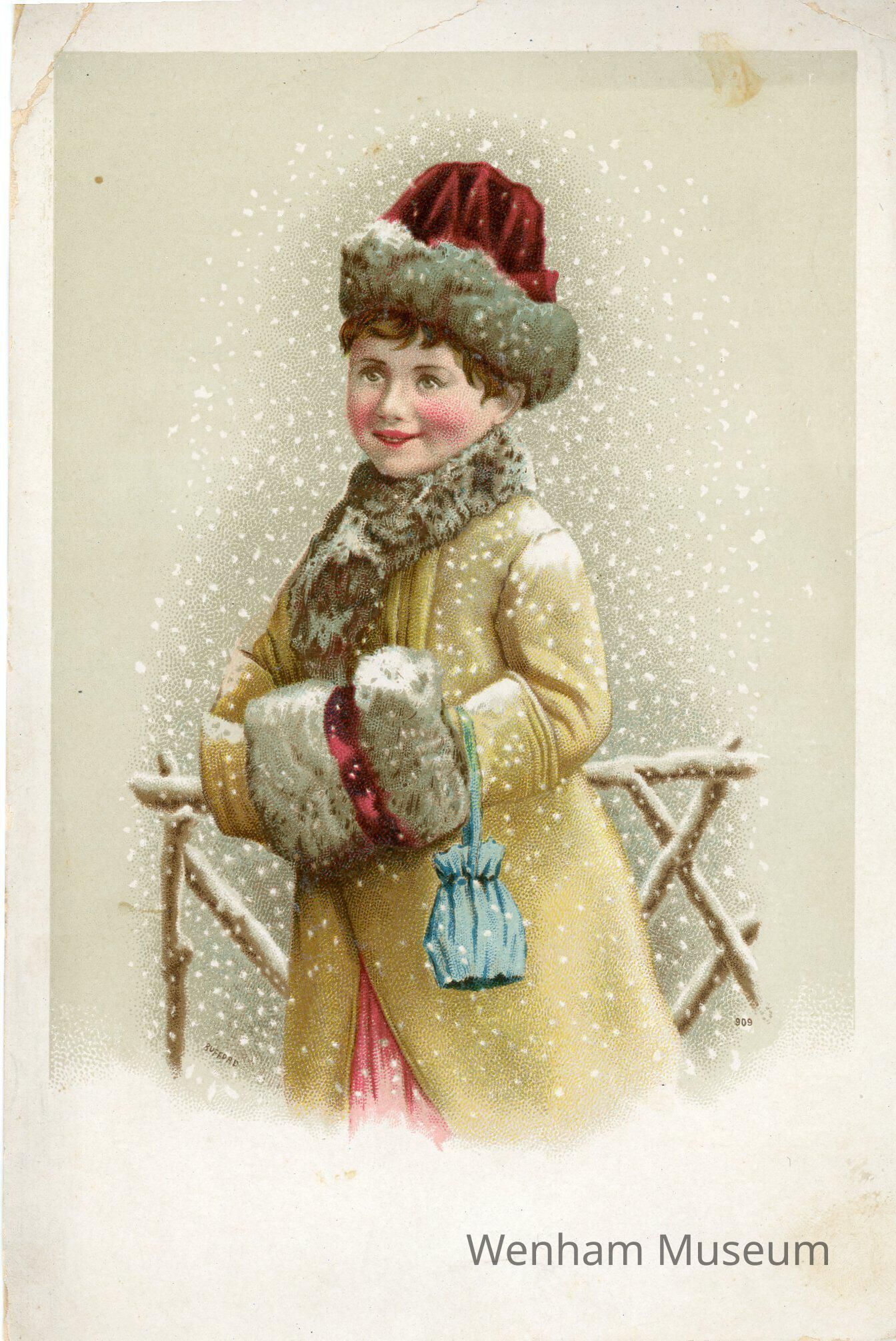          Card, Christmas picture number 1
   