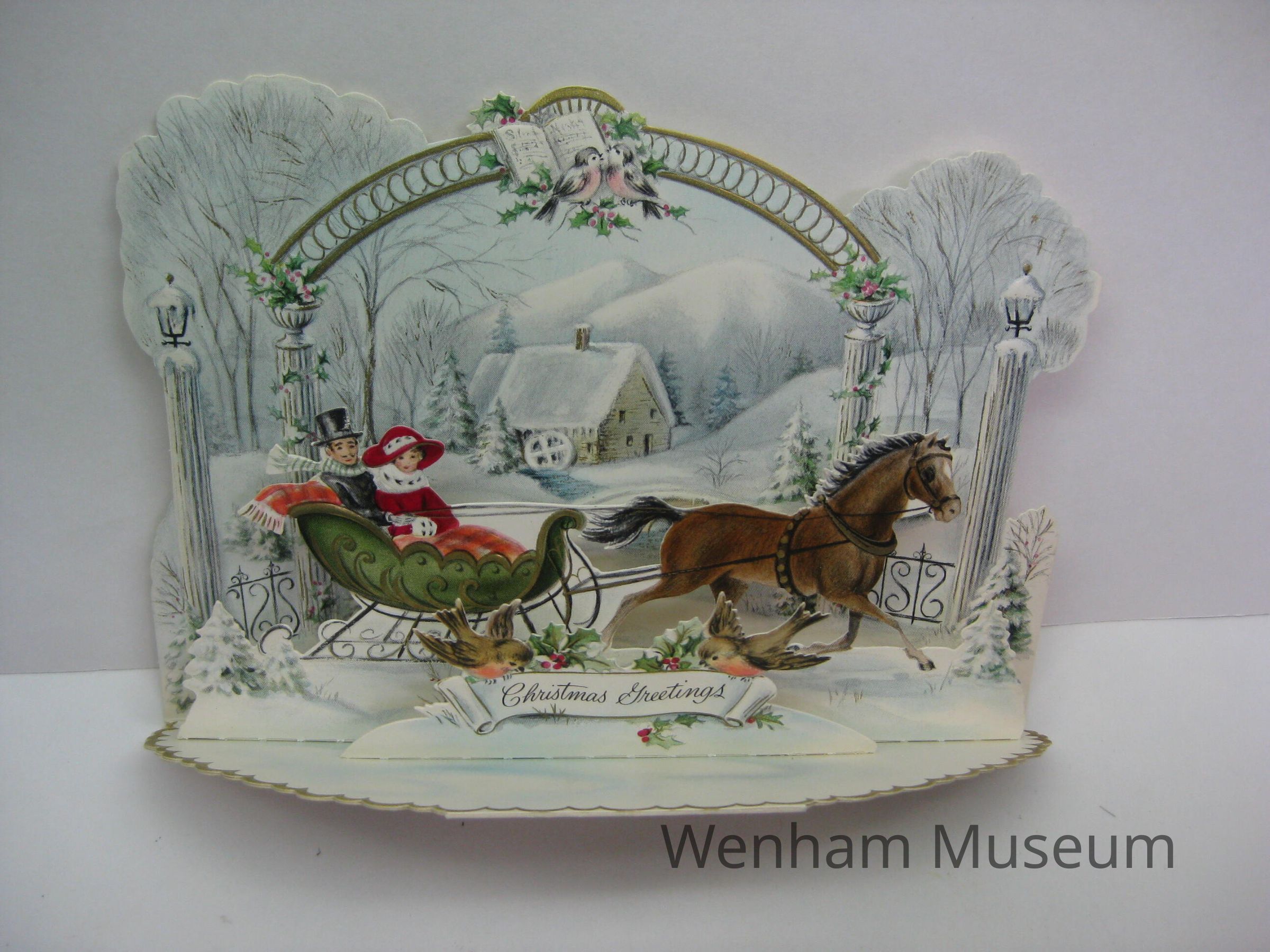          Card, Christmas picture number 1
   