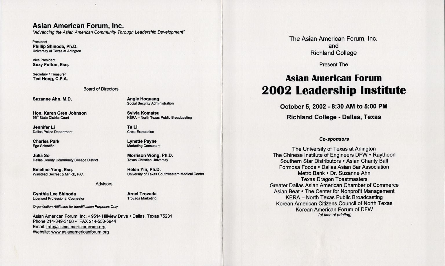 Asian American Forum