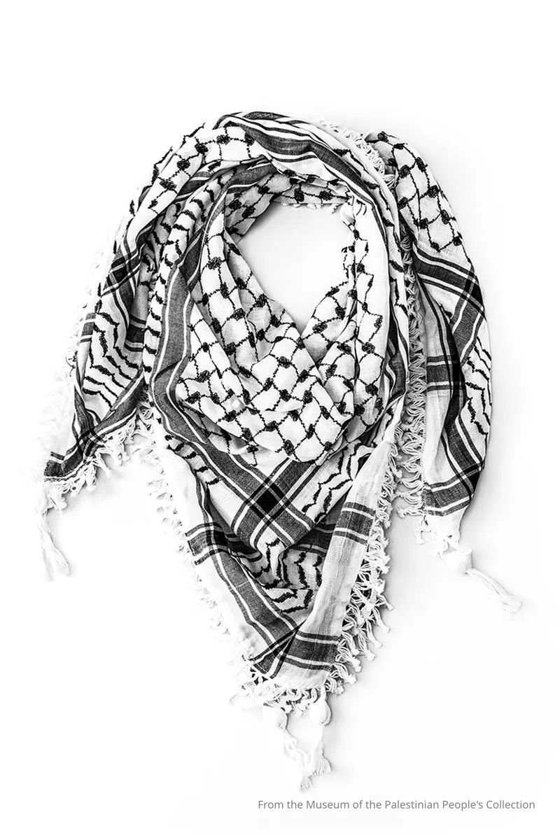 Palestinian Keffiyeh Scarf (Mid 20th Century) picture number 1