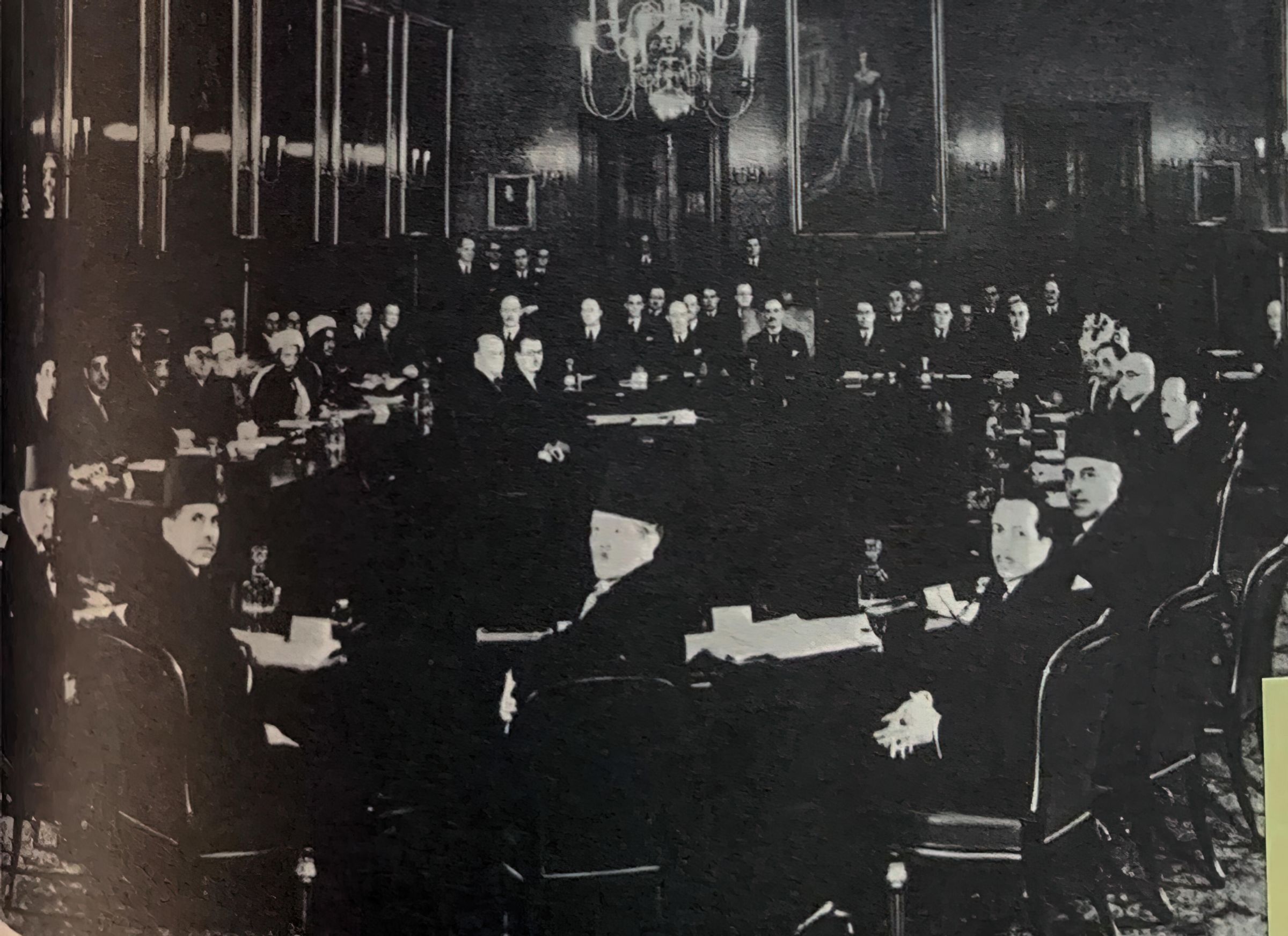 The London conference and the White paper meeting 1939 picture number 1