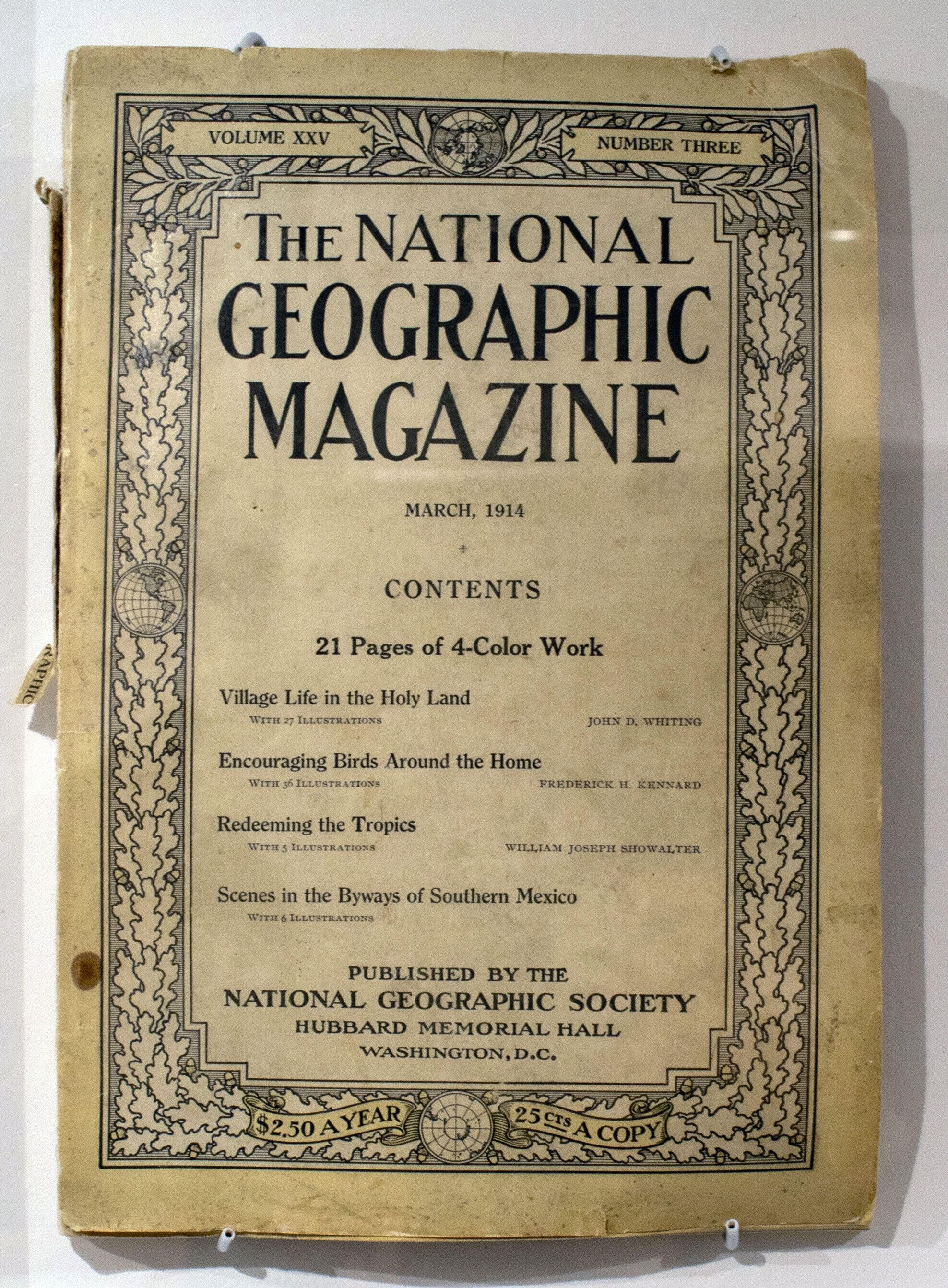 National Geographic Magazine, Vol. 25, No. 3 (March 1914) picture number 1