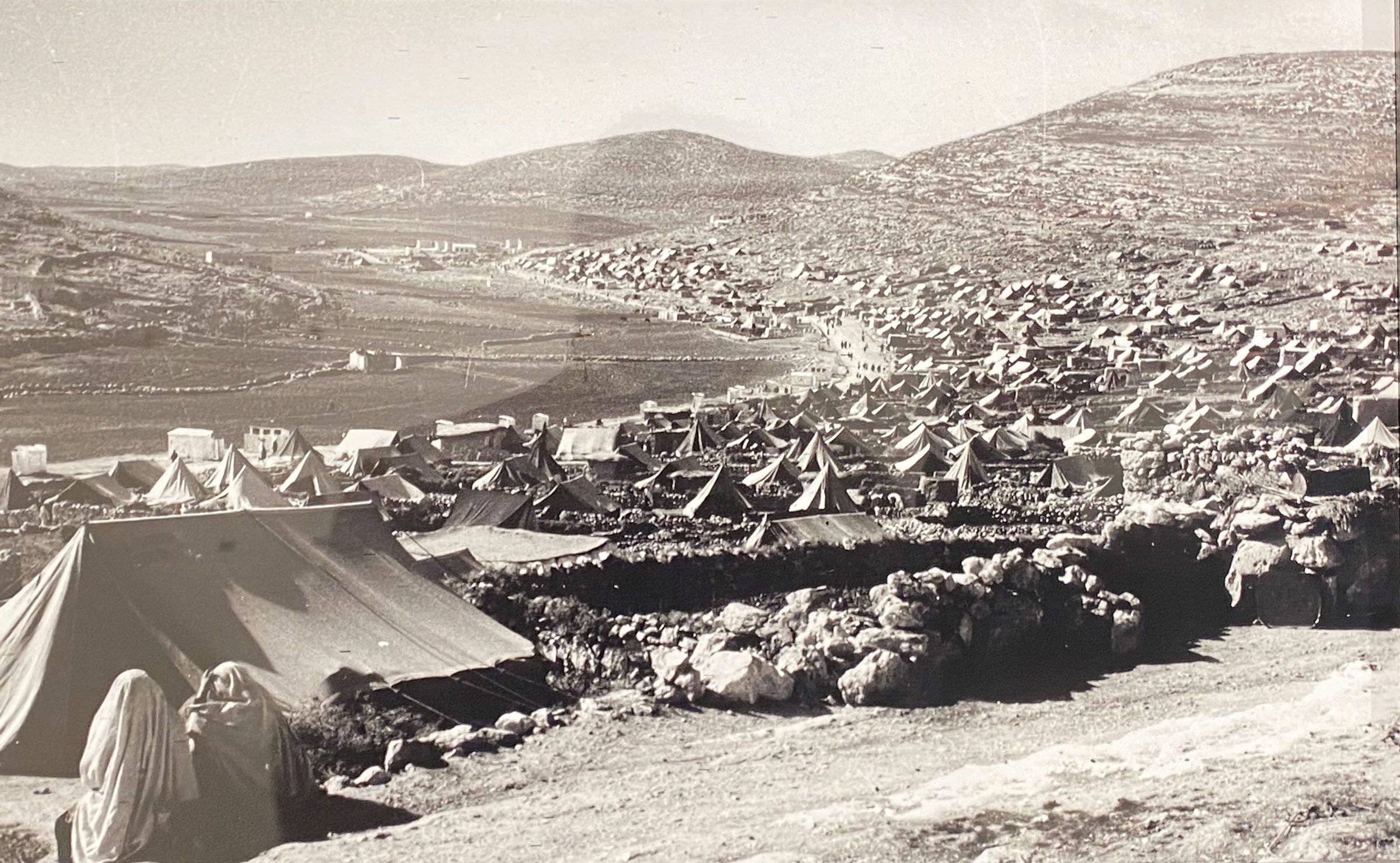 Fawwar Refugee Camp in the West Bank (1950) picture number 1