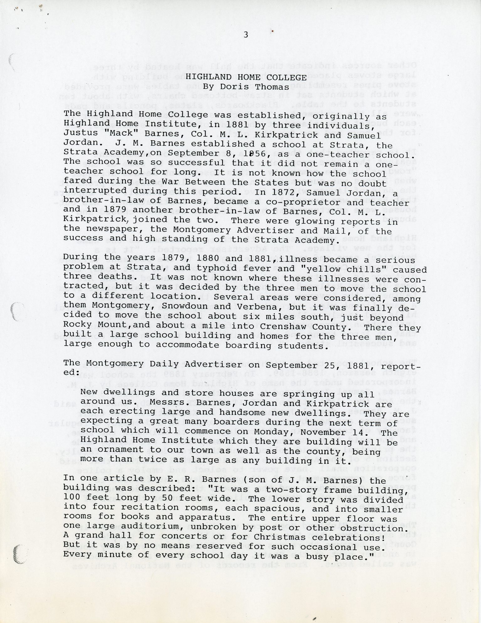 Crenshaw County Historical Society