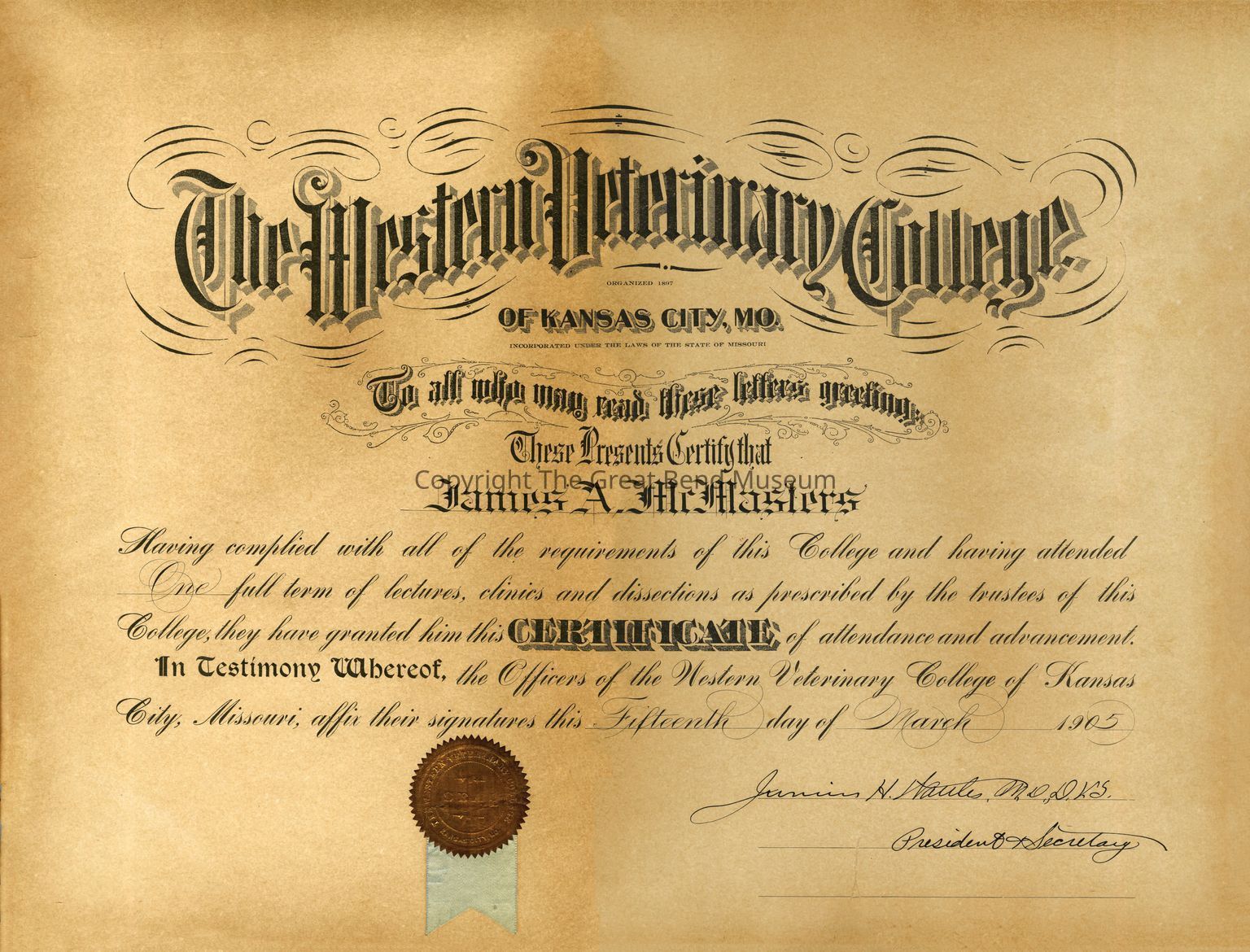 Veterinary History