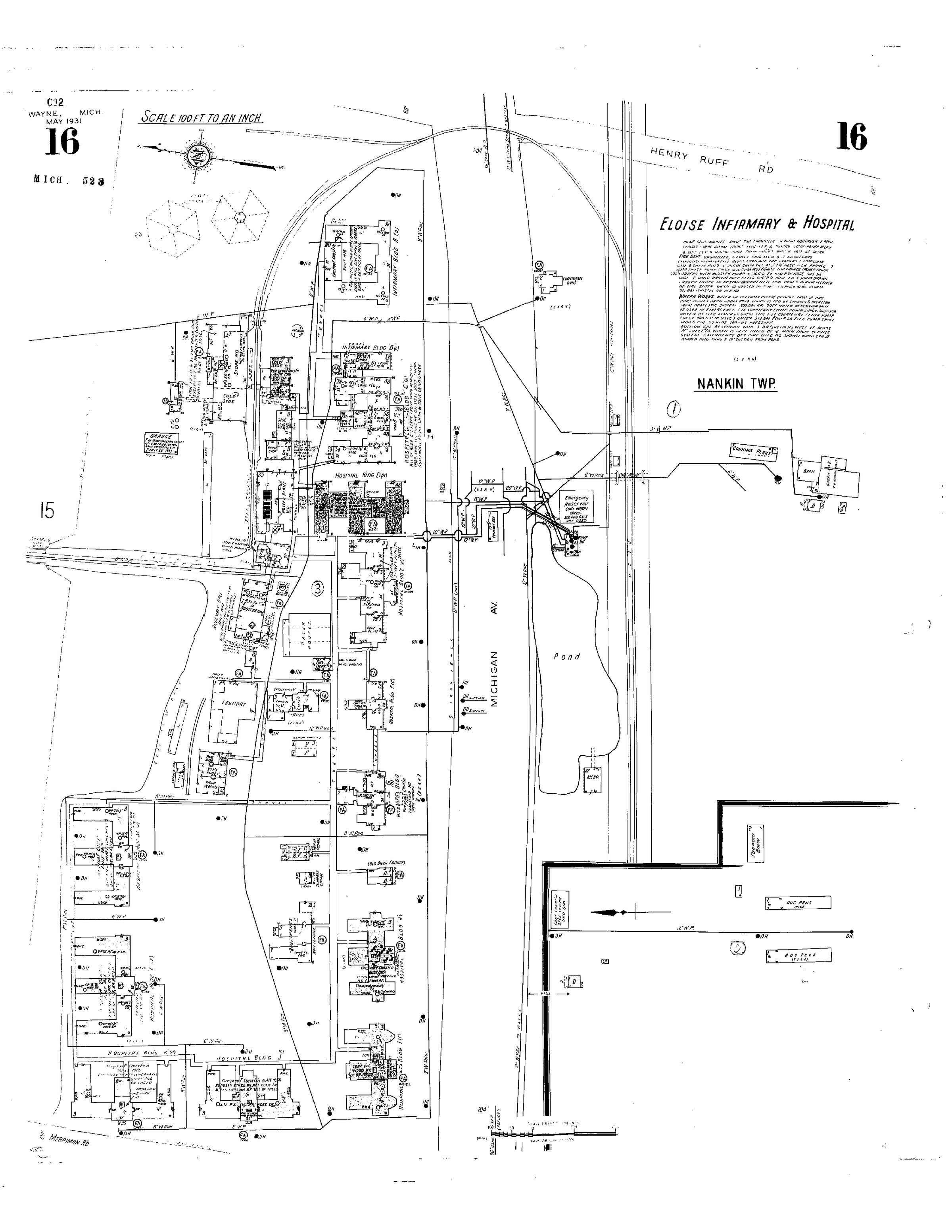 Overhead Map of Eloise