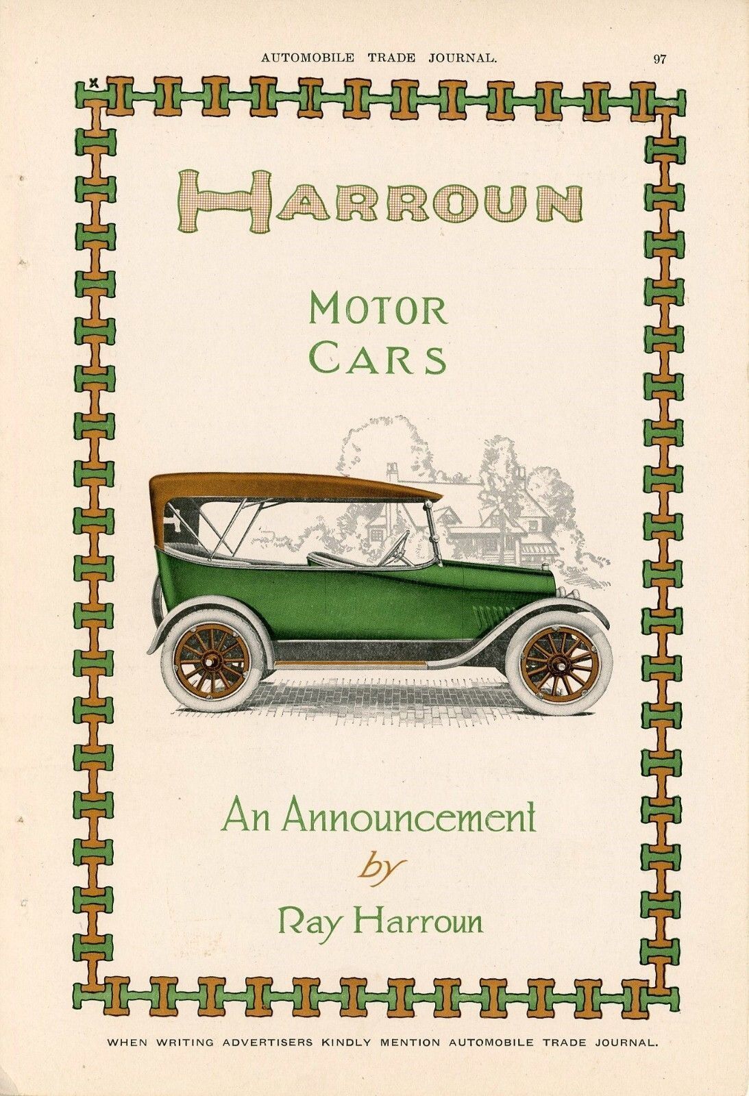 Harroun Motor Car