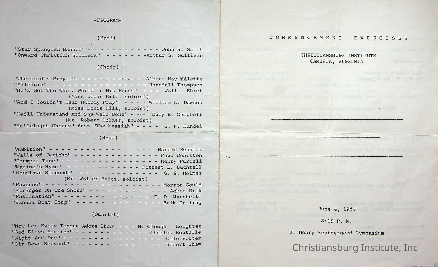 Evelyn Young Collection [1962-1966]