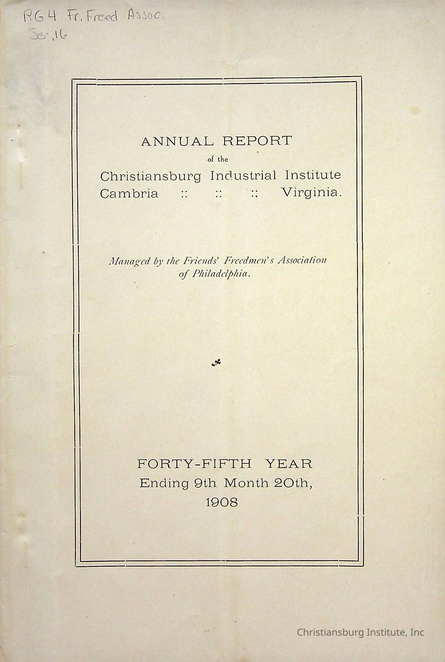 School Annuals Collection [1888-1925]