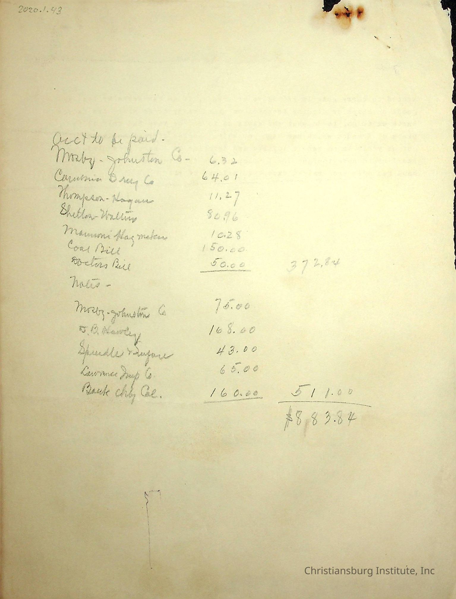 John F. Banks Collection [1910-1979]