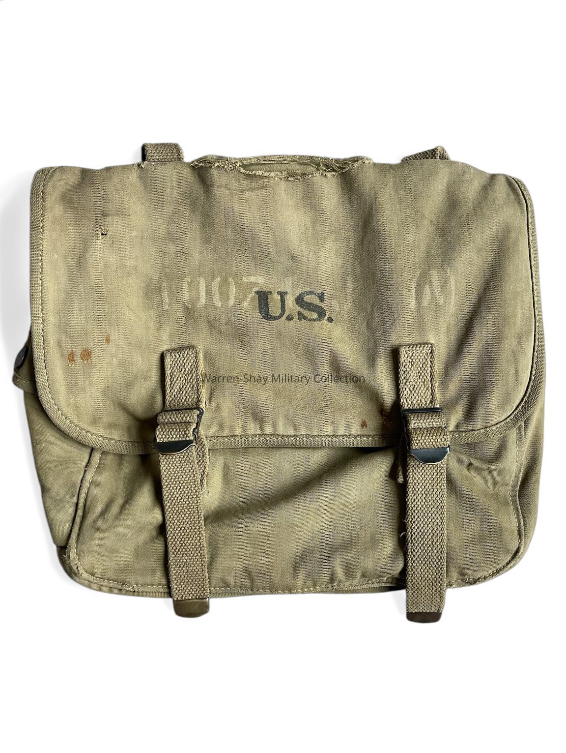 WWII U.S. Army Canvas Field Bags