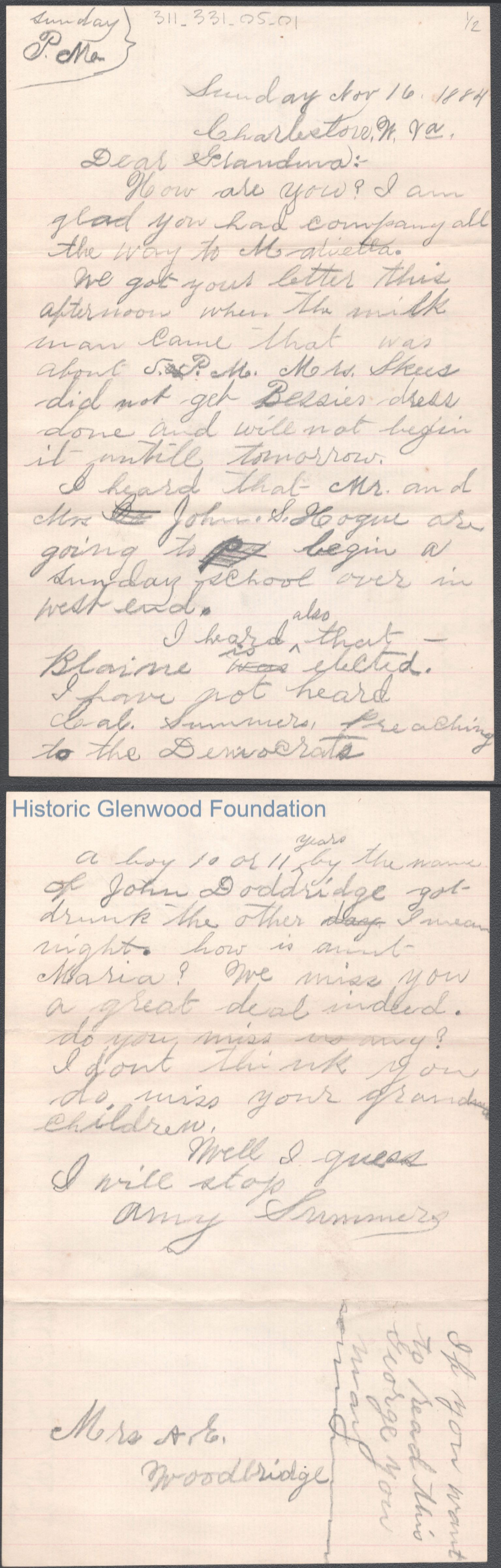 Abigail Darling Woodbridge (1820-1905)