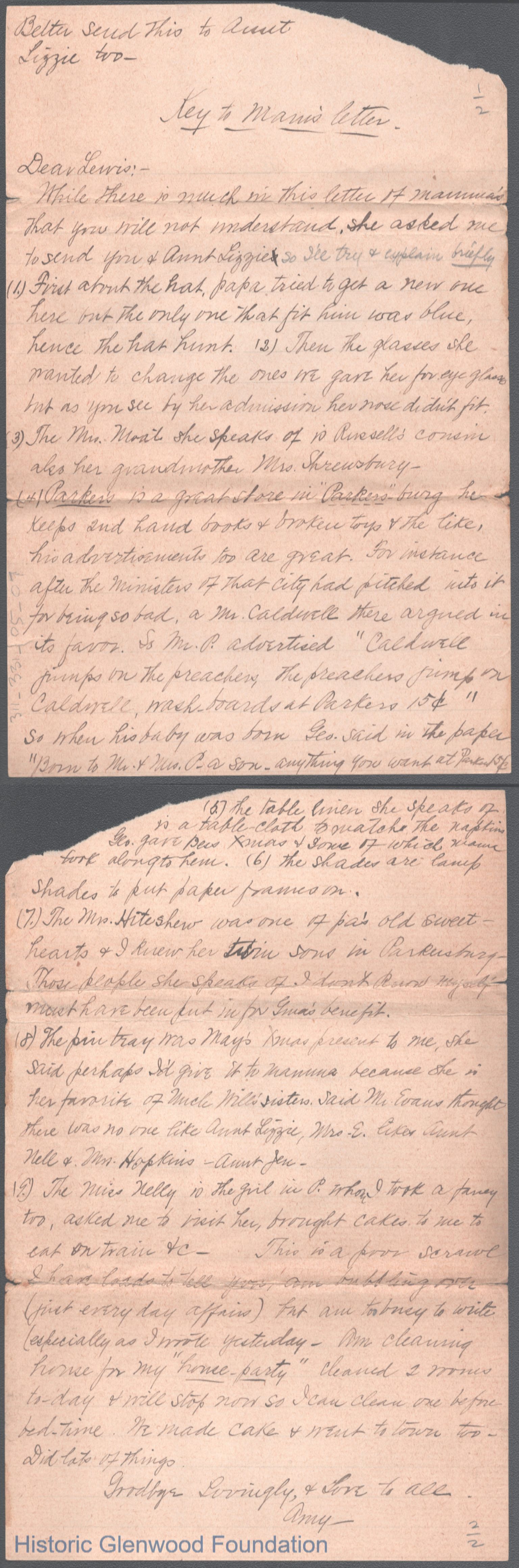 Amacetta "Amy" Summers (1875-1905)