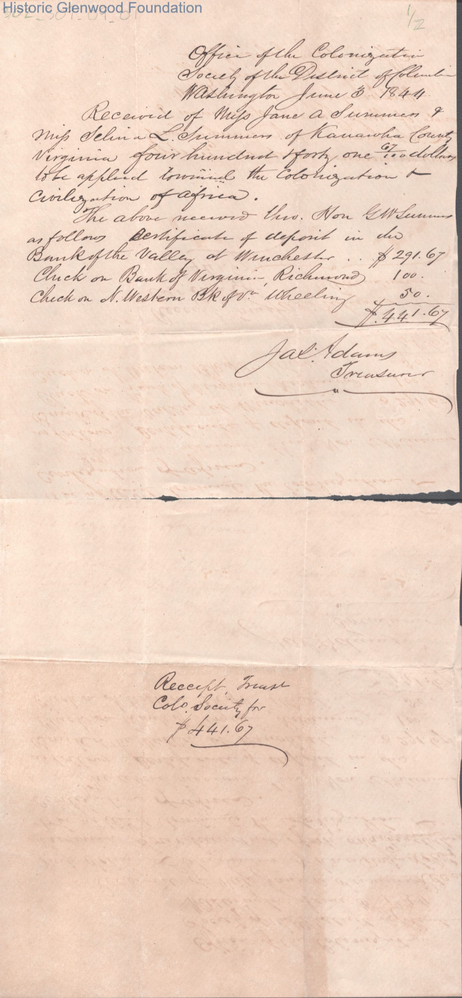 Jane Amelia Summers (1785-1862)